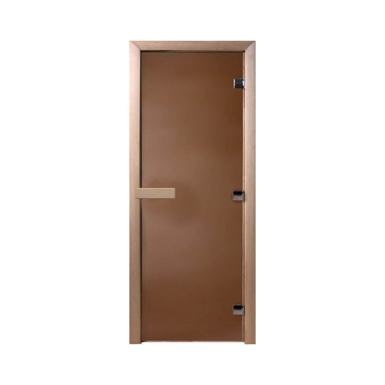 Дверь Бронза матовая 700х1900 ,6 мм, 2 петли (хвоя) Just a Door