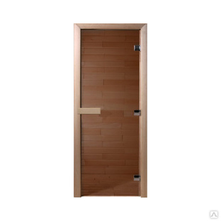 Дверь Бронза 700x1900,6 мм, 2 петли (хвоя) Just a Door 