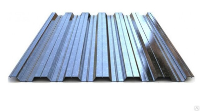 Профнастил оцинкованный 0.55x1000x6000 цинк 1060.