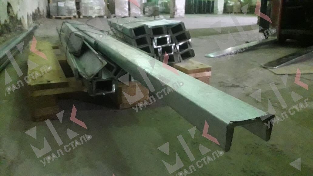 Швеллер стальной 16П С255 ГОСТ 8240-97, цена в Казани от компании