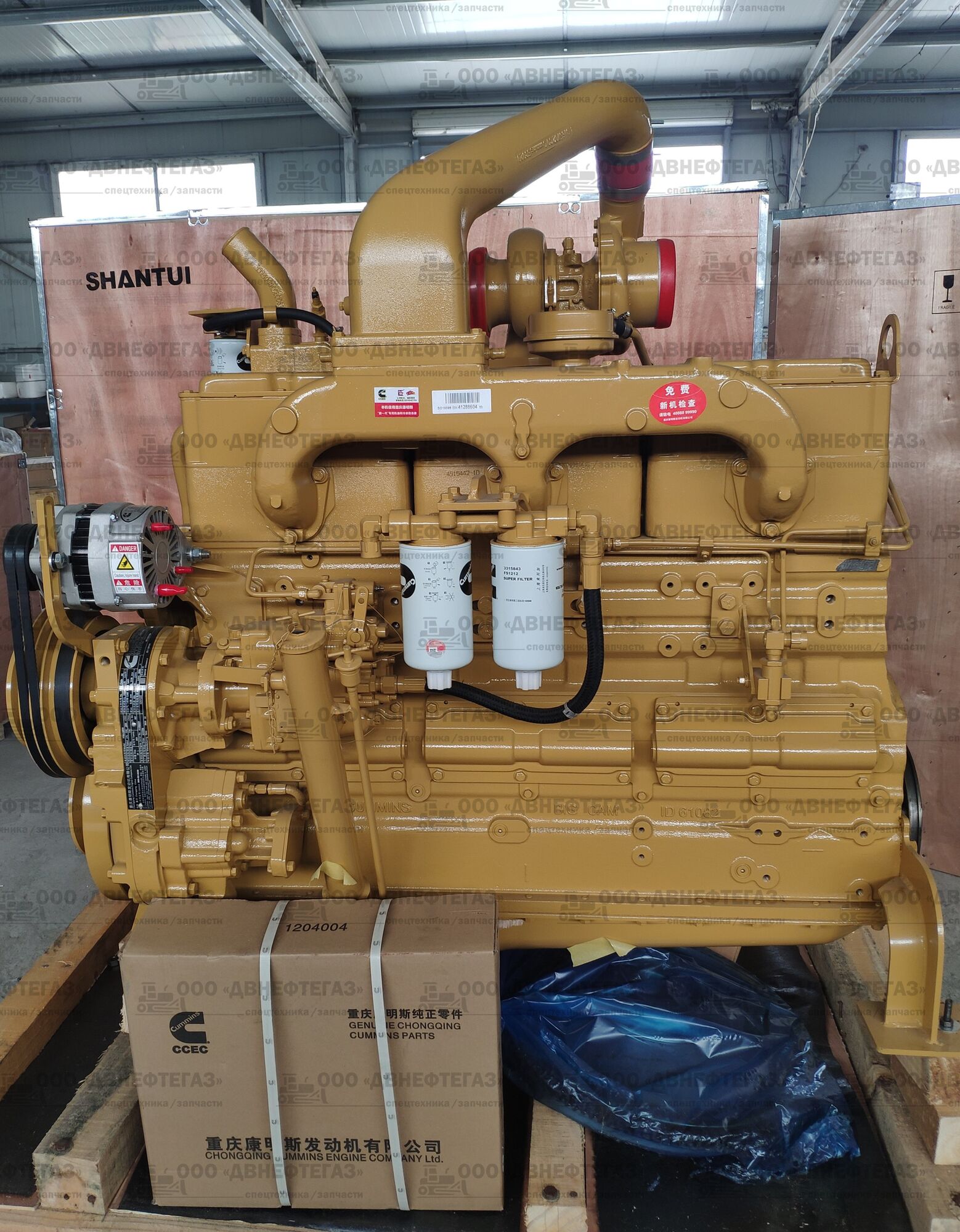 Двигатель в сборе Cummins NTA855-C280S10