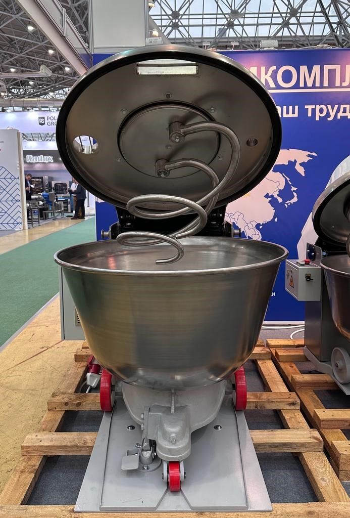 Тестомес «Атлант», 330 л, двухскоростной, двухспиральный универсальный
